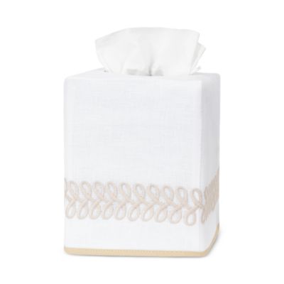 Astor Braid Tissue Box Cover