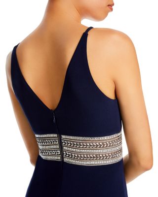 Embellished-Waist Gown - Exclusive