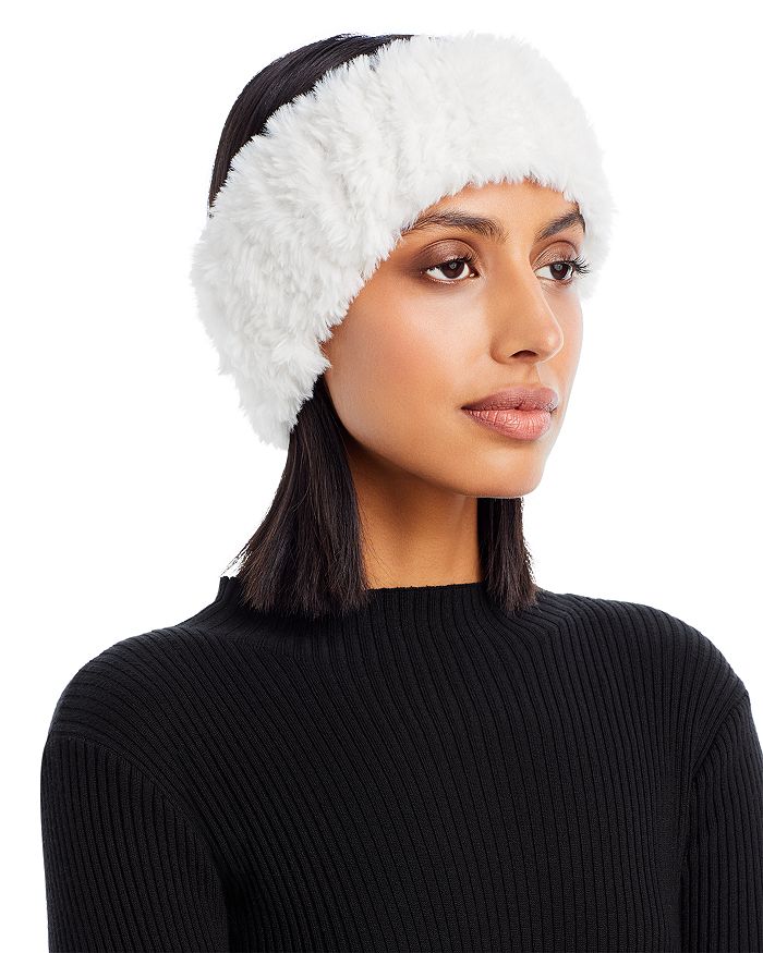 Echo Swanky Faux Fur Headband Bloomingdale's