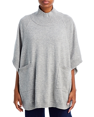 Echo Cocoon Poncho In Gray