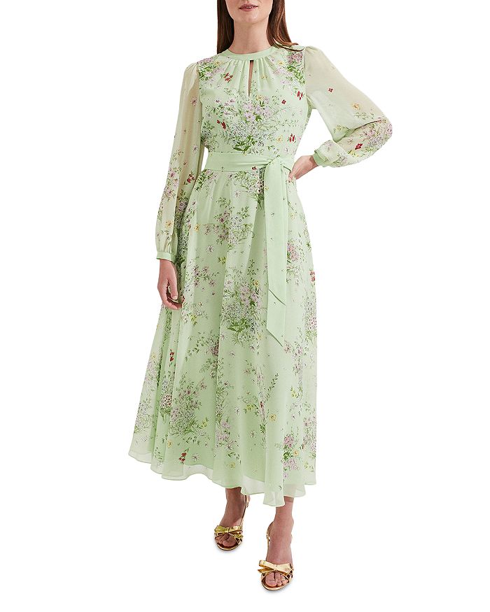 HOBBS LONDON Leia Silk Dress | Bloomingdale's
