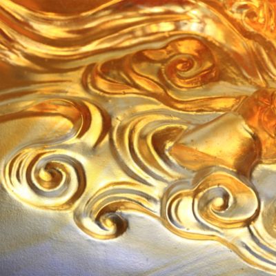 Benevolence of the Qilin Figurine 