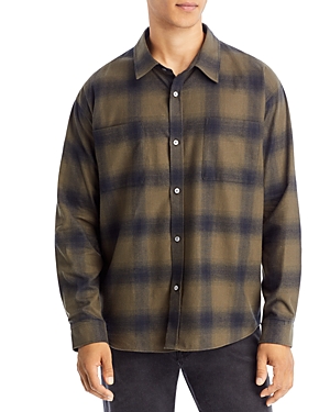 Frame Plaid Flannel Shirt