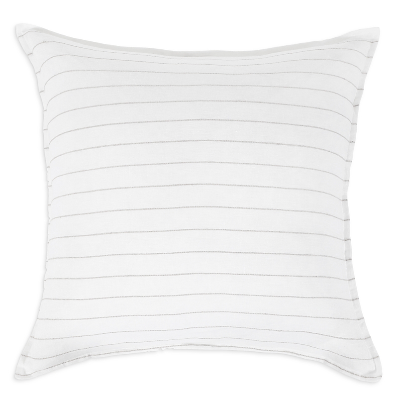 Pom Pom At Home Blake Euro Sham In White/natural