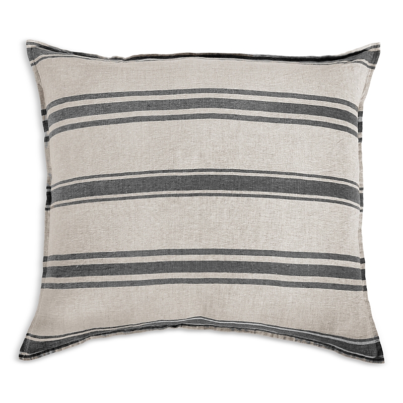 Pom Pom At Home Jackson Euro Sham In Flax/midnight