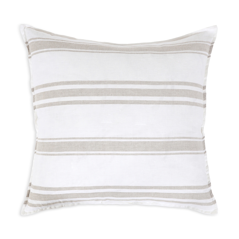 Pom Pom At Home Jackson Euro Sham In White/natural