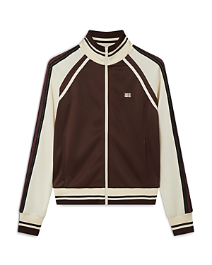 WALES BONNER KOLA ZIP FRONT TRACK JACKET