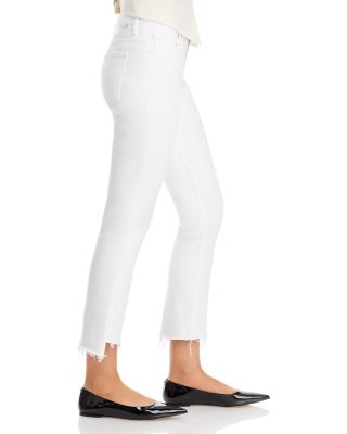 The Insider High Rise Crop Step Fray Bootcut Jeans in Fairest Of Them All