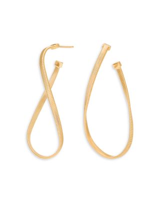 Marco Bicego - 18K Yellow Gold Marrakech Twisted Hoop Earrings