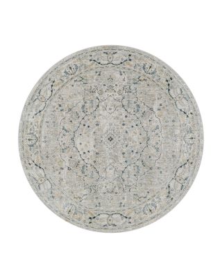 Livabliss Brunswick BWK-2314 Round Area Rug, 5'3" x 5'3"