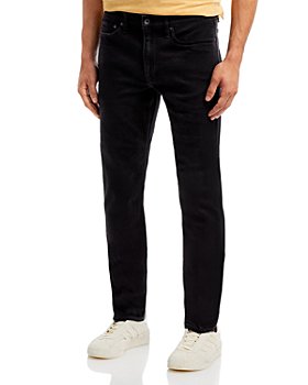 rag & bone - Fit 2 Authentic Stretch Slim Fit Jeans in Black