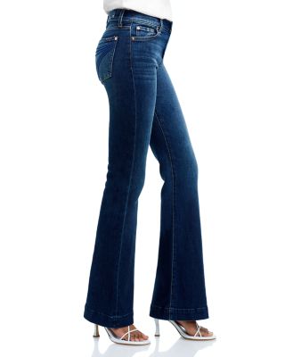 B(air) Dojo Mid Rise Flare Jeans in Authentic Fate
