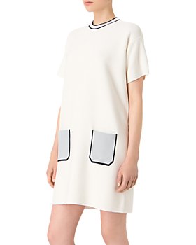Emporio Armani - Contrast Trim Pocket Dress