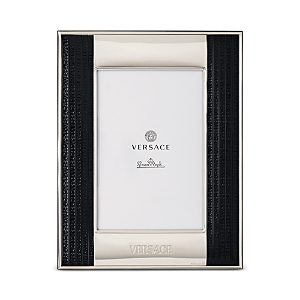 Versace Rosenthal 8 X 10 Frame In Black/silver