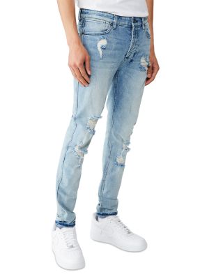 Van Winkle Skinny Jeans in Trashed Dreams Blue