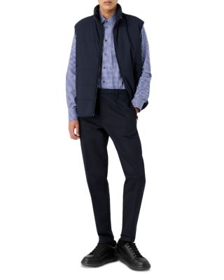 Cotton Stretch Pleated Pants