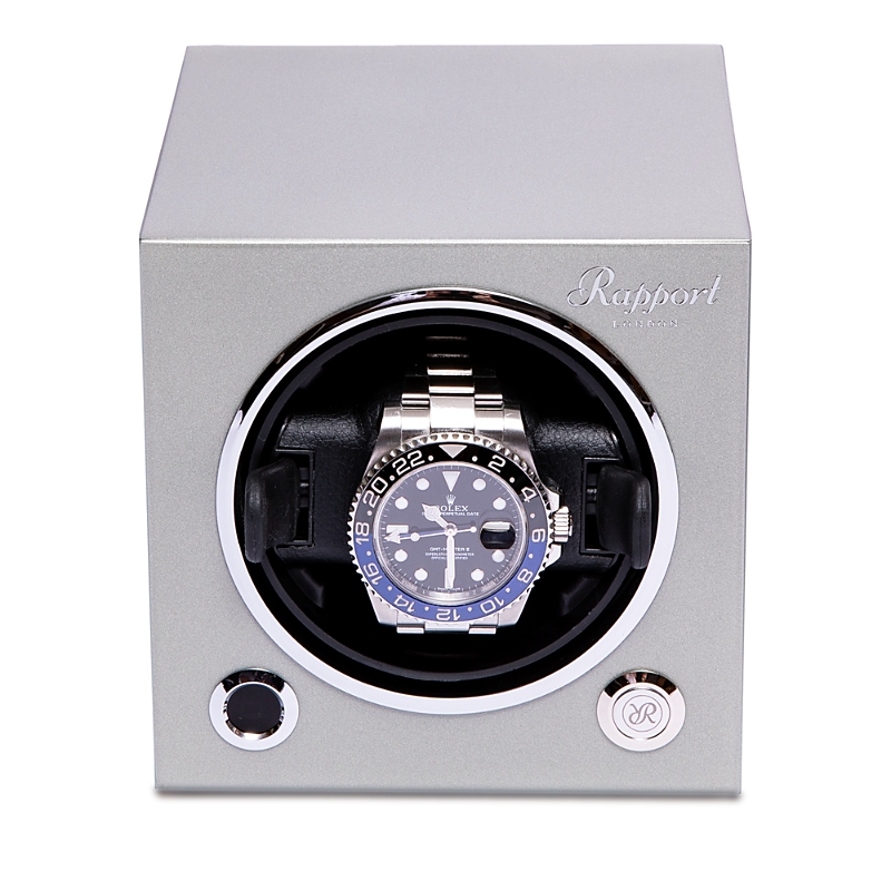 Rapport London Evolution Mkiii Single Watch Winder In Silver