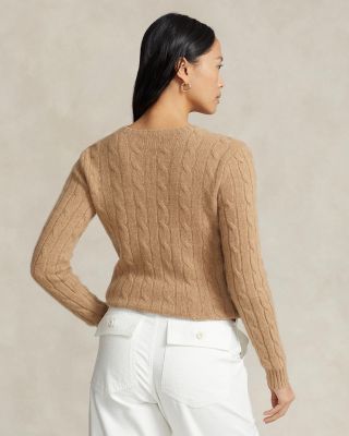 Cable Knit Cashmere Sweater