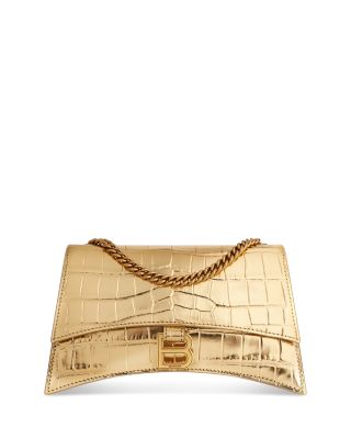 Balenciaga Crush Xs Chain Bag Crocodile Embossed