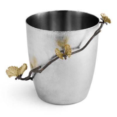 Butterfly Ginkgo Wastebasket