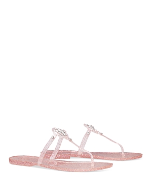 TORY BURCH WOMEN'S MINI MILLER JELLY FLAT THONG SANDALS