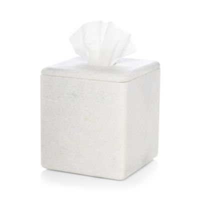 SFERRA - Velina Marble Tissue Holder