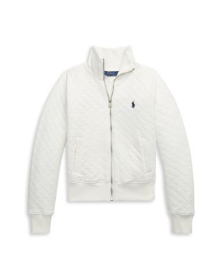 Ralph Lauren - Girls' Quilted Jacquard Jacket - Little Kid, Big Kid