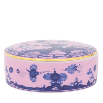 Ginori 1735 Oriente Italiano Round Box with Cover