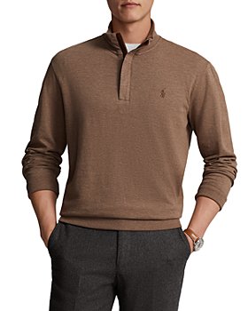 Polo Ralph Lauren - Luxury Jersey Quarter-Zip Pullover