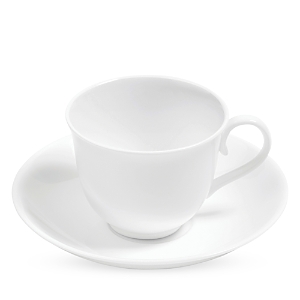 Richard Brendon White Teacup & Tea Saucer