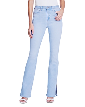 L AGENCE L'AGENCE ABILENE HIGH RISE BABY BOOTCUT JEANS IN ASTER