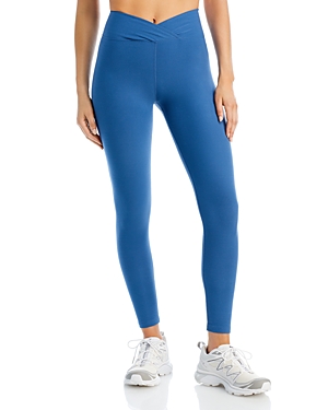 Shop Year Of Ours Years Of Ours Stretch Veronica Leggings In Tide Blue