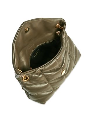 Puffer Small Convertible Shoulder Bag in Nappa Leather