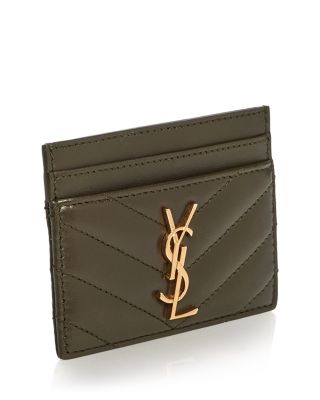 Saint Laurent Cassandre Matelasse Card Case