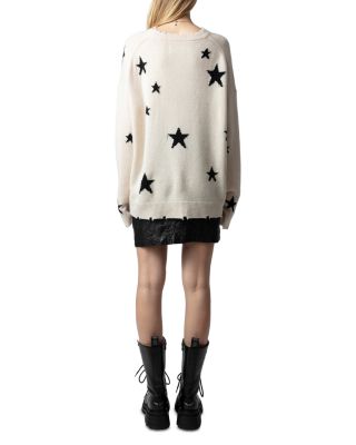 Unisex Markus Distressed Cashmere Sweater