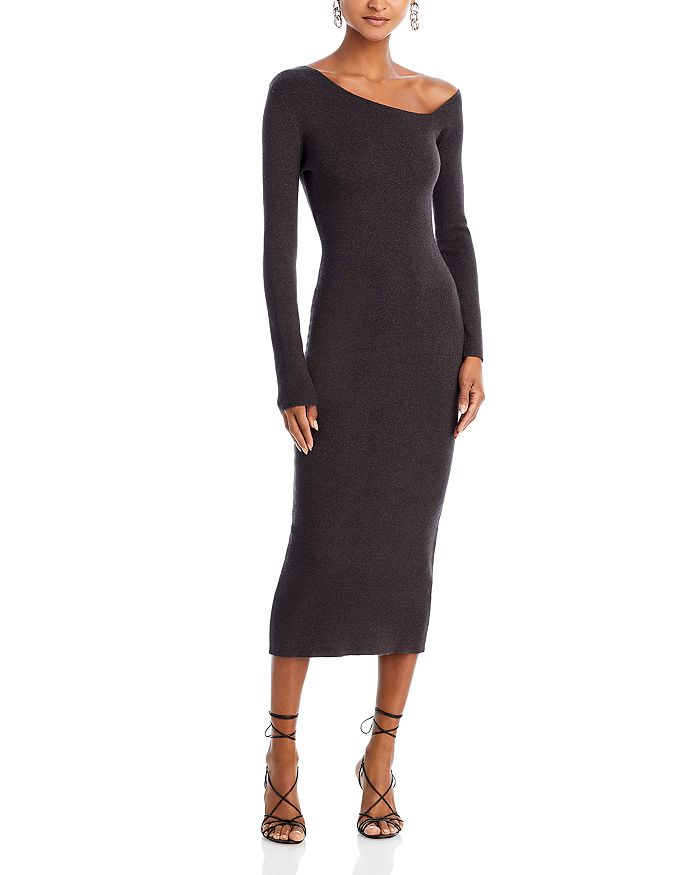 WAYF Ingrid One Shoulder Knit Dress | Bloomingdale's