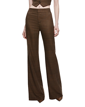 ALICE AND OLIVIA ALICE AND OLIVIA DEANNA HIGH RISE BOOTCUT trousers