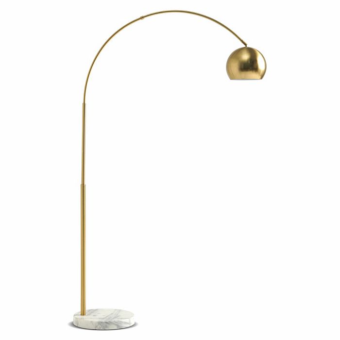 Brightech Olivia LED Floor Lamp with Marble Base | Bloomingdale's