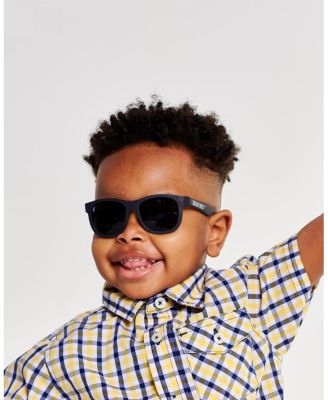 Jet Black Navigator Sunglasses