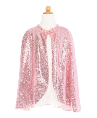 Great Pretenders - Precious Pink Sequins Cape Costume - Ages 4-5
