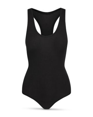 Luxury Rib Racerback Bodysuit
