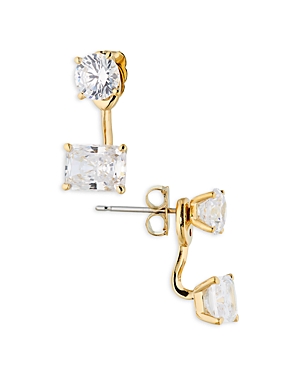 NADRI A LA CARTE EAR JACKETS IN RHODIUM PLATED OR 18K GOLD PLATED