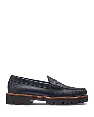 g.h. bass men's larson slip on lug sole weejun penny loafers