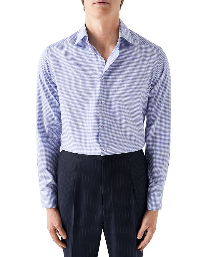 Eton contemporary fit dress shirt clearance