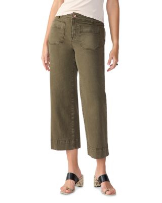 The Marine Cropped Wide Leg Pants