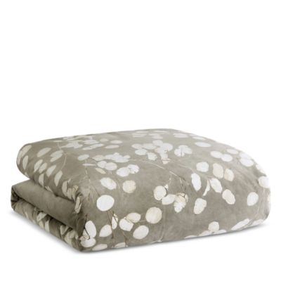 Michael Aram - Lunaria Moss Duvet Cover, Queen
