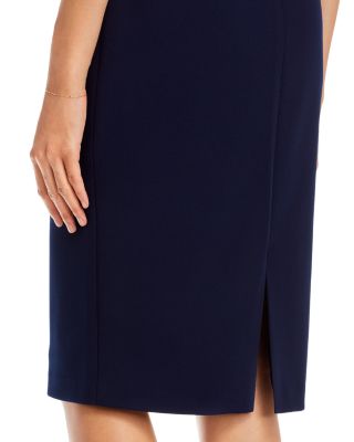 Ruffle Sleeve Cocktail Dress