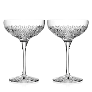 Waterford Champagne Coupe, Set Of 2 In Clear