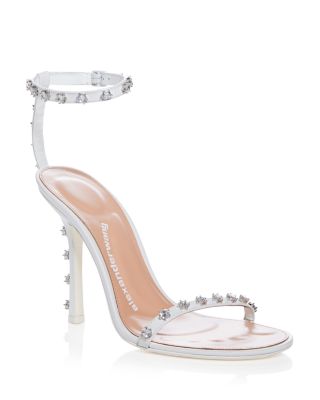 Alexander Wang - Women's Nicki 105 Crystal Stud High Heel Sandals