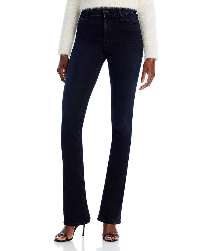 MOTHER The Runaway High Rise Bootcut Jeans in Night In Venice ...